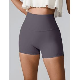 JupiterGear High-Waisted Shorts (Color: Charcoal, size: S)